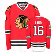Reebok EDGE Chicago Blackhawks 16 Andrew Ladd Authentic Red Home Jersey
