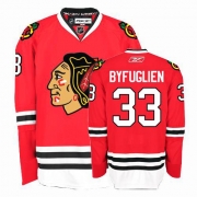 Reebok EDGE Chicago Blackhawks 33 Dustin Byfuglien Authentic Red Home Jersey