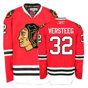 Reebok EDGE Chicago Blackhawks 32 Kris Versteeg Authentic Red Jersey