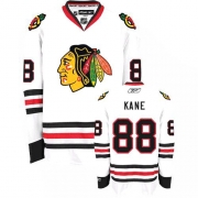 Reebok Chicago Blackhawks 88 Patrick Kane Premier White Jersey