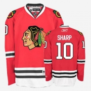 Youth Reebok Chicago Blackhawks 10 Patrick Sharp Premier Red Home Jersey