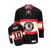 Reebok Chicago Blackhawks 10 Patrick Sharp Premier Black New Third Jersey