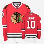Youth Reebok EDGE Chicago Blackhawks 10 Patrick Sharp Authentic Red Home Jersey
